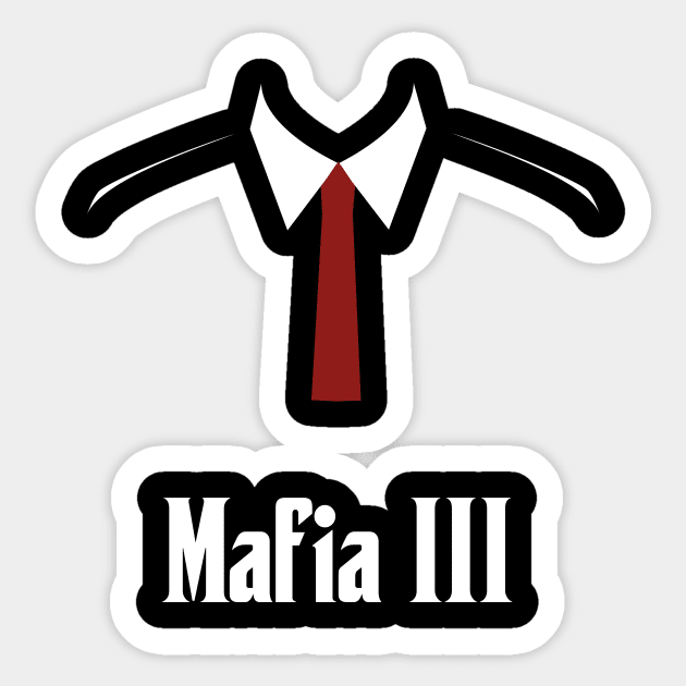 Mafia III Sticker by Eaukira